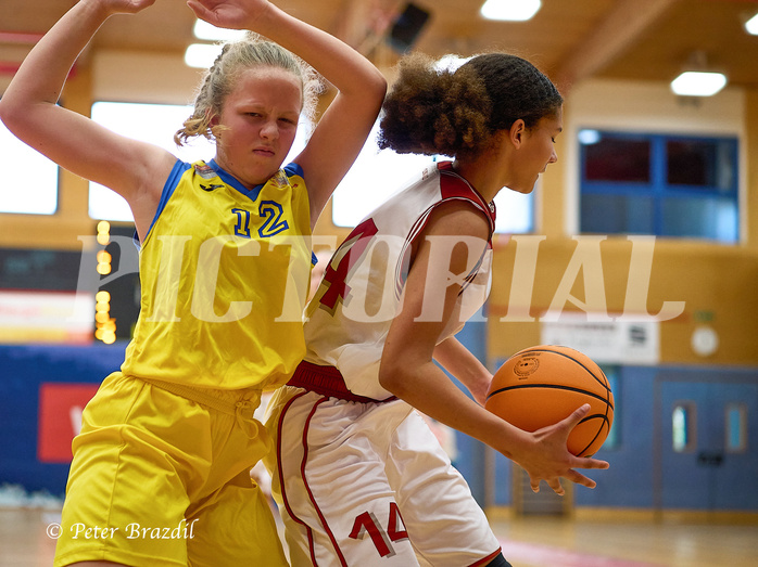Basketball Superliga 2024/25, SLWU16 Traiskirchen Lionesses vs. UBBC Herzogenburg


