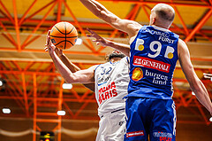 Basketball, win2day Basketball Superliga 2024/25, Grunddurchgang Runde 9, BBC Nord Dragonz, Oberwart Gunners, Sead Hadzifejzovic (32)