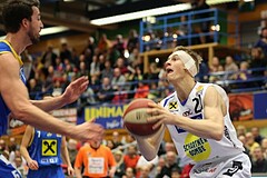 Basketball ABL 2015/16 Grunddurchgang 21.Runde Gmunden Swans vs. UBSC Graz


