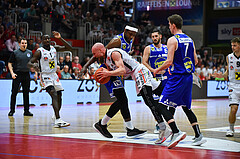 Basketball Superliga 2021/22, Viertelfinale Spiel 4, Flyers Wels vs Swans Gmunden