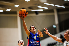 Basketball, Win2Day Basketball Damen Superliga 2023/24, Grunddurchgang 3.Runde, Basket Flames, UBSC Graz, Simona Kuzma (4)