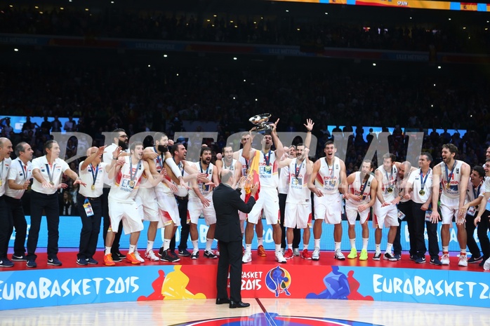 Eurobasket Gold Medal Game Team Spain vs. Team Lituania


