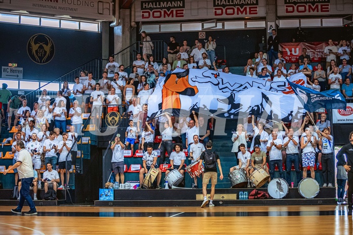 Basketball, Win2Day Superliga 2022/23, Playoff, Finale Spiel 4, BC Vienna, Gmunden Swans, Zuschauer