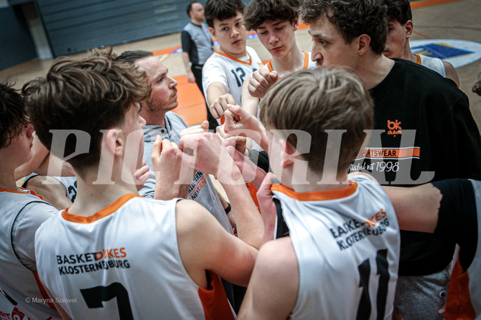 29.03.2025 Österreichischer Basketballverband 2024/25, SLMU16, Basket Dukes vs. KOS Celovec