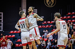 Basketball, Win2Day Superliga 2023/24, Grunddurchgang 18.Runde, BC Vienna, Klosterneuburg Dukes, Davor Konjevic (31), Ivan Siriscevic (17)