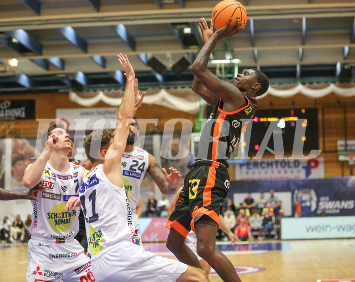 Basketball Superliga 2023/24, Grunddurchgang 3.Runde Gmunden Swans vs. Fürstenfeld Panthers


