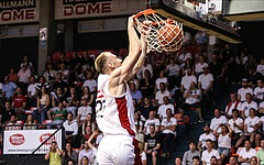 Basketball Superliga 2021/22, Finale Spiel 1 BC Vienna vs. Gmunden Swans