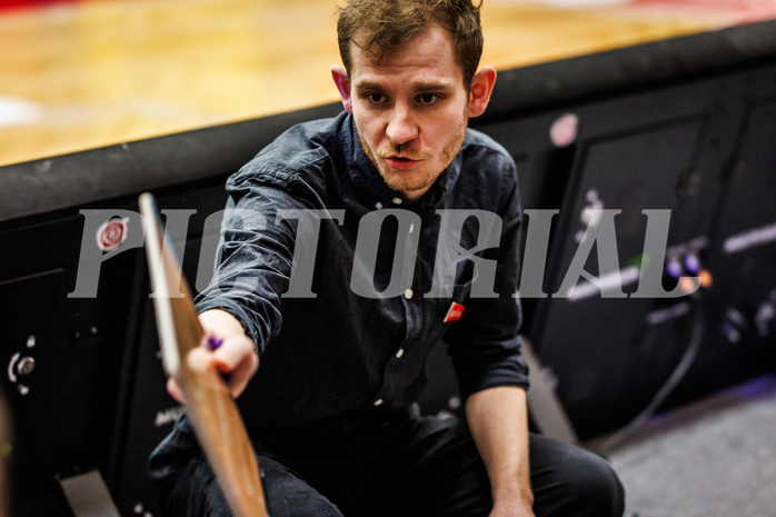 Basketball, win2day Basketball Superliga 2023/24, Grunddurchgang 20.Runde, Traiskirchen Lions, Vienna DC Timberwolves, Justin Schlünken (Head Coach)