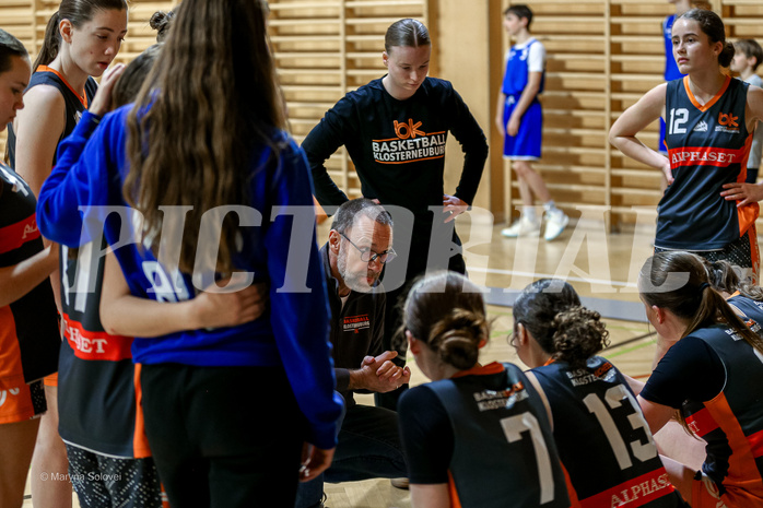 16.02.2025 Österreichischer Basketballverband 2024/25, SLWU16 Vienna United vs Basket Duchess