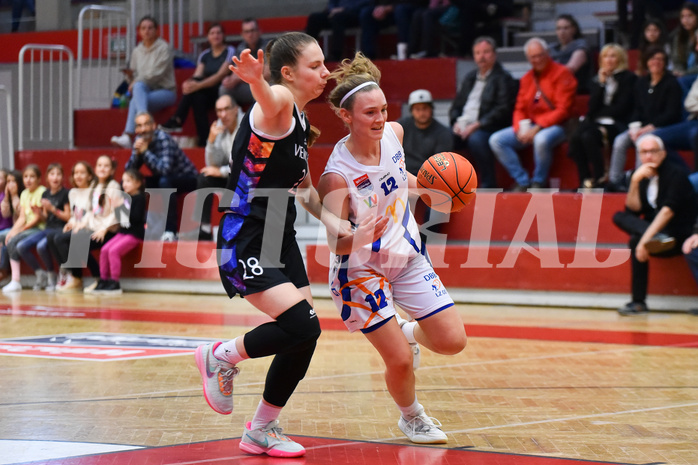 Basketball Superliga 2022/23, Grunddurchgang 4.Runde,
DBB LZ OÖ vs Vienna United Women


