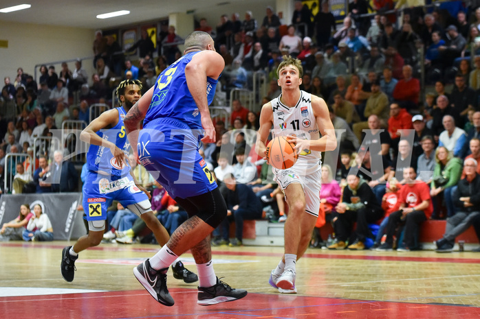 Basketball Superliga 2023/24, Grunddurchgang 7. Runde Flyers Wels vs. SKN St. Pölten


