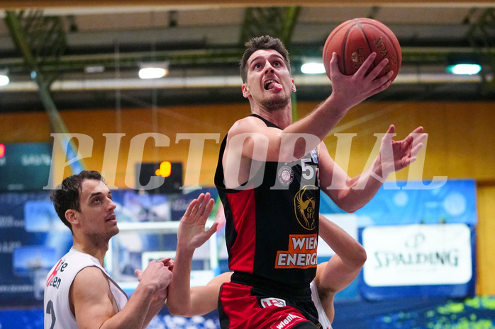 Basketball Superliga 2021/22, Grundduchgang 16.Runde , Kapfenberg Bulls vs. BC Vienna
