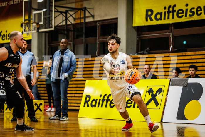 Basketball, Basketball Zweite Liga 2024/25, Grunddurchgang 13.Runde, Mattersburg Rocks, Güssing Blackbirds, Julian Alper (10)