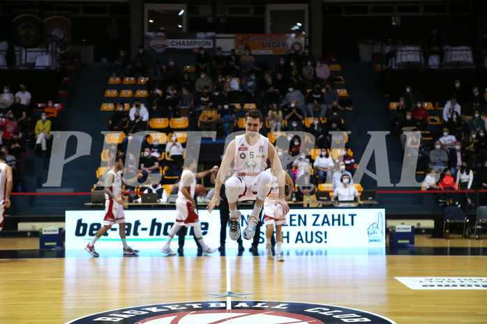 Basketball Superliga 2021/22, Grunddurchgang 17.Runde BC Vienna vs. UBSC Graz
