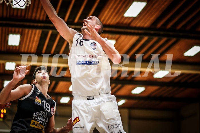 Basketball, ABL 2017/18, CUP 2.Runde, Mattersburg Rocks, Traiskirchen Lions, Corey HALLETT (16)