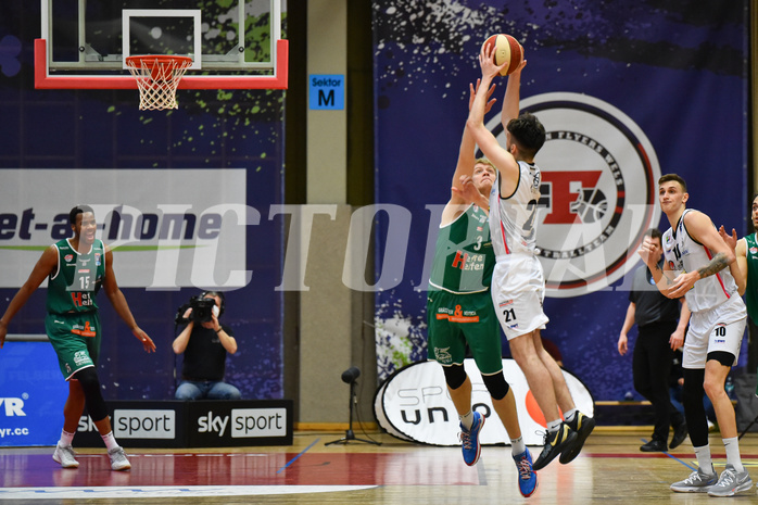Basketball Superliga 2020/21, Semifinale Spiel 2 Flyers Wels vs. Kapfenberg