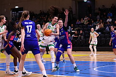 28.01.2024, Graz, Raiffeisen Sportpark, Basketball Damen Superliga 2023/24, Grunddurchgang 10.Runde, UBI Holding Graz - UBSC-DBBC Graz ,  