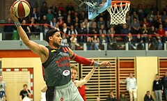 Basketball 2.Bundesliga 2016/17, Playoff SF Spiel 1 Mistelbach Mustangs vs. Villach Raiders