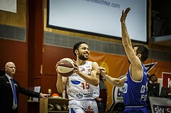 Basketball, ABL 2018/19, Grunddurchgang 16.Runde, Kapfenberg Bulls, Oberwart Gunners, Marck Coffin (15)