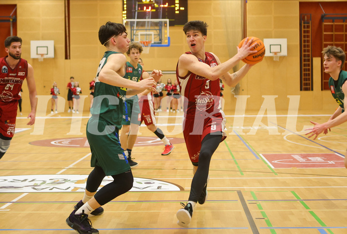 Basketball Zweite Liga 2023/24, Playoff Viertelfinale Spiel 1 Mistelbach Mustangs vs. Dornbirn Lions
