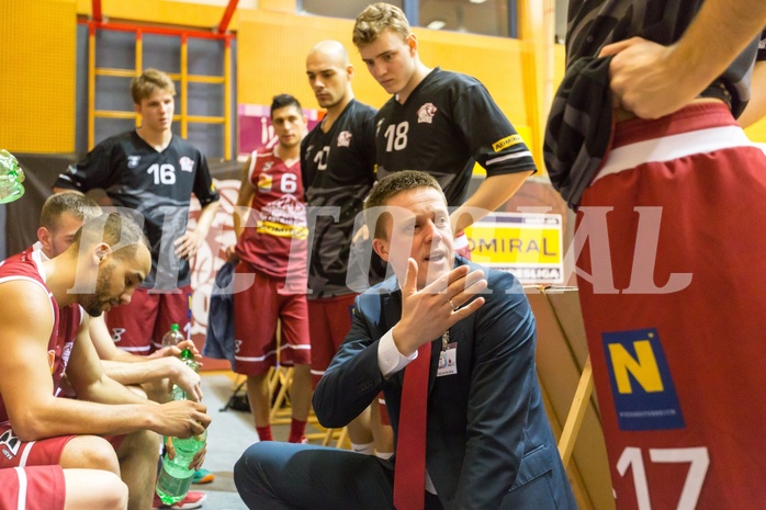 Basketball ABL 2015/16 Grunddurchgang 25.Runde Traiskirchen Lions vs. Güssing Knights 