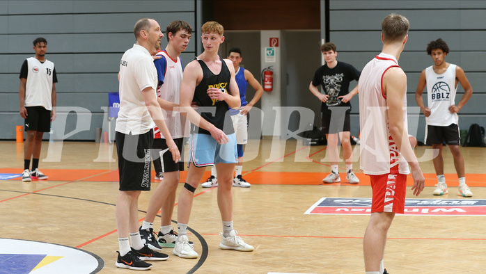Basketball Nationalteam MU19 2022, Kadersichtung  vs. 