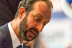 Basketball, CUP 2017 , 1/2 Finale, Oberwart Gunners, Gmunden Swans, Chris Chougaz (Coach)