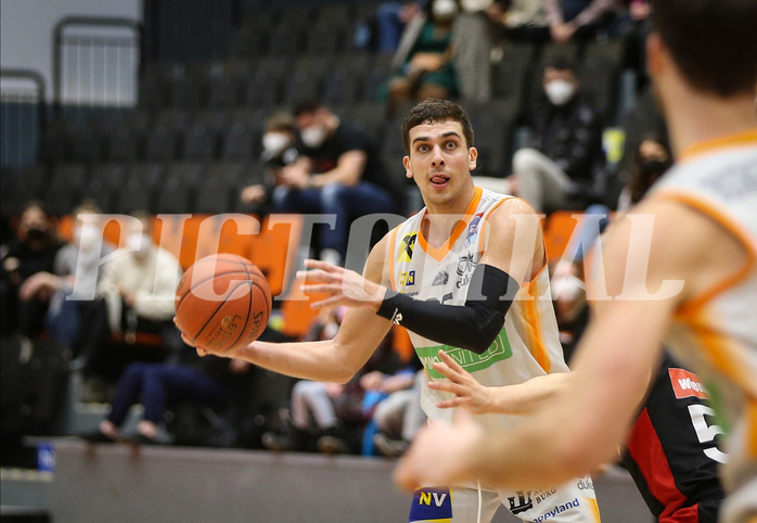 Basketball Superliga 2021/22, Grunddurchgang 12.Runde Klosterneuburg Dukes vs. BC Vienna