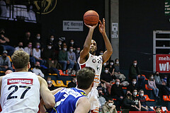 Basketball Superliga 2021/22, Grunddurchgang 18.Runde BC Vienna vs. Gmunden Swans


