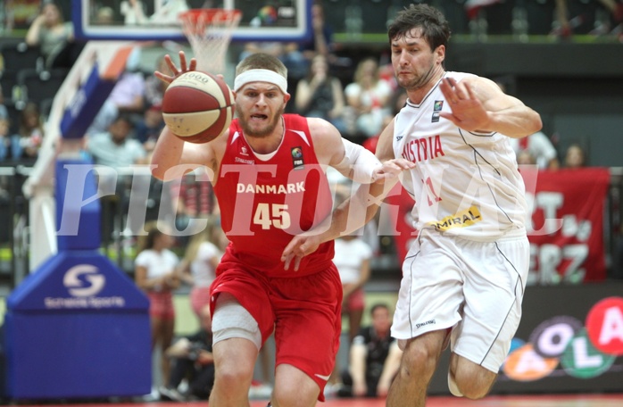 Basketball ÖBV 2016, EM Qualifikation Team Austria vs. Team Denmark


