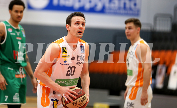 Basketball Superliga 2020/21, 3. Plazierungsrunde Klosterneuburg Dukes vs. Kapfenberg Bulls