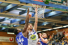 Basketball Superliga 2021/22, 7.Plazierungsrunde Gmunden Swans vs. Oberwart Gunners