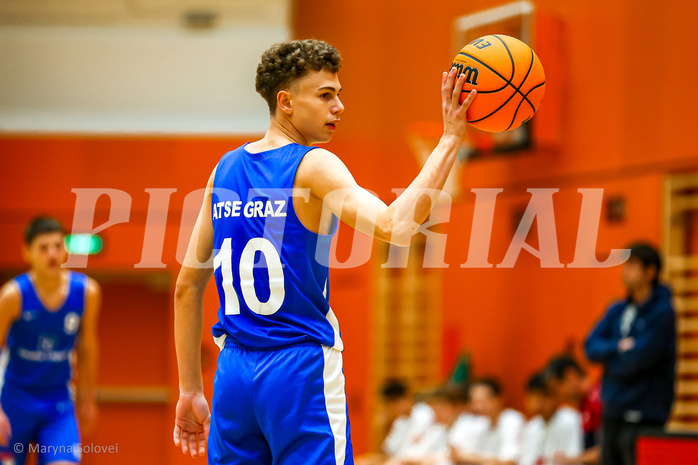 24.11.2024 Österreichischer Basketballverband 2024/25, SLMU16, Vienna Timberwolves vs. ATSE Graz