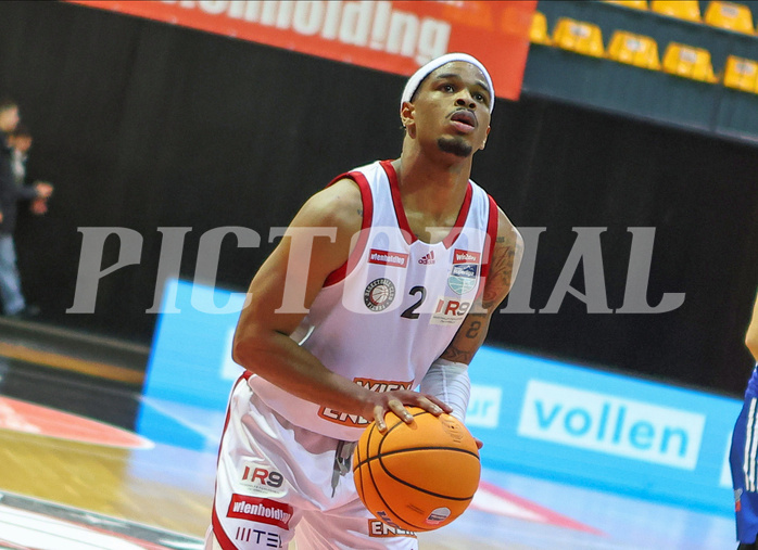 Basketball Superliga 2024/25, Gruunddurchgang 18.Runde BC Vienna vs. Oberwart Gunners


