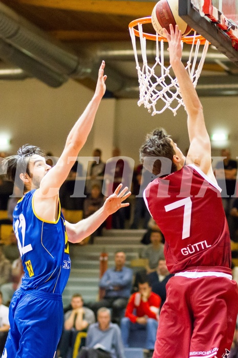 Basketball ABL 2015/16 Grunddurchgang 12.Runde Traiskirchen Lions vs. UBSC Graz
