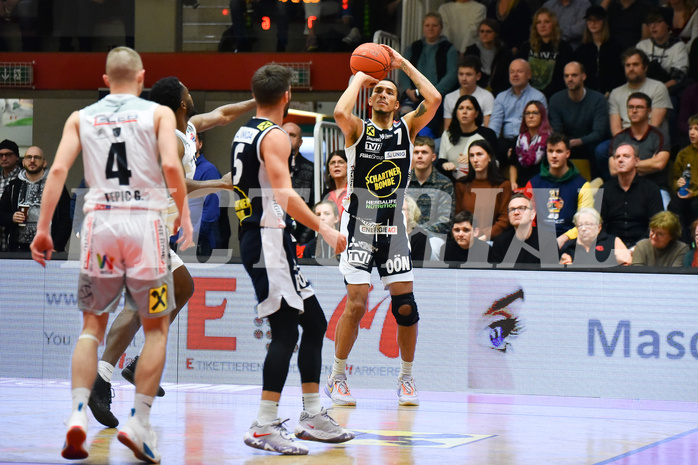 Win2Day Basketball Superliga 2022/23, Grunddurchgang 13.Runde, Flyers Wels vs. Swans Gmunden,