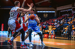 Basketball, Win2Day Superliga 2022/23, 8. Platzierungsrunde, BC Vienna, Oberwart Gunners, John Joseph Rauch (11)