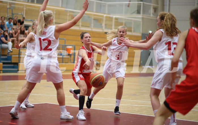 Basketball Nationalteam WU16 2015  Team Austria vs. Team Denmark


