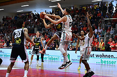 Win2Day Basketball Superliga 2022/23, Playoff,
Semifinale Spiel 4, Flyers Wels vs Swans Gmunden,