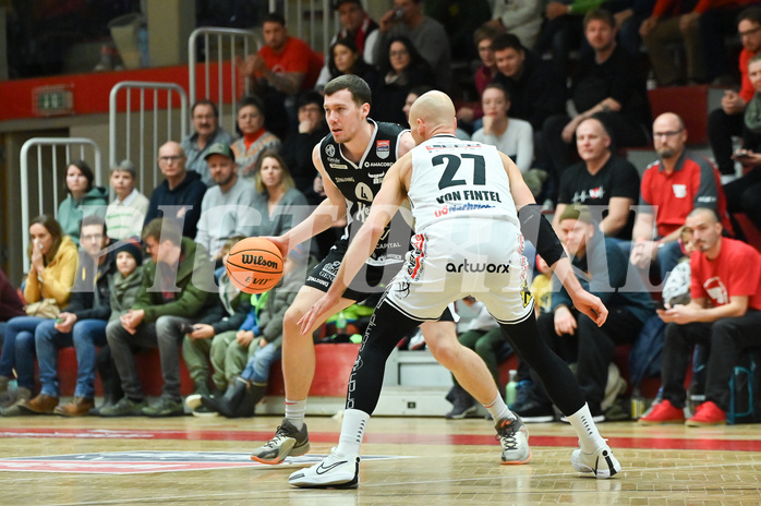 Basketball Superliga 2023/24, Grunddurchgang 10. Runde Flyers Wels, Kapfenberg,
