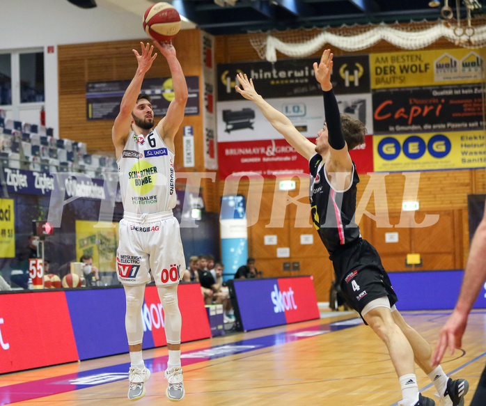 Basketball Superliga 2020/21, 8. Plazierungsrunde Gmunden Swans vs. Flyers Wels



