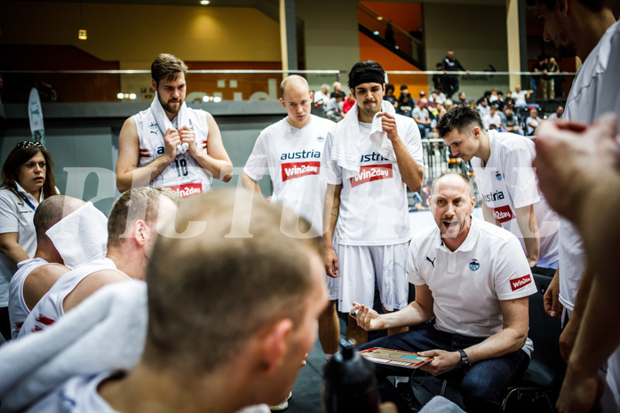 Basketball, AUT vs. NOR, Austria, Norway, Chris O´Shea (Head Coach)