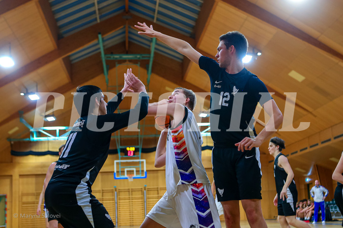 01.12.2024 Österreichischer Basketballverband 2024/25, SLMU16, Post SV Wien vs. Swarco Raiders