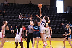 29.09.2024, Graz, Raiffeisen Sportpark, Basketball Damen Superliga 2024/25, Grunddurchgang, 1.Runde, UBSC-DBBC Graz - Vienna Timberwolves,  