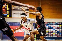 Basketball, win2day Basketball Superliga 2024/25, Grunddurchgang Runde 15, BBC Nord Dragonz, Kapfenberg Bulls, Rayshawn Mart (3)