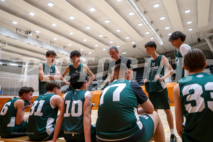08.03.2025 Österreichischer Basketballverband 2024/25, SLMU16, Post SV Wien vs Dornbirn Lions