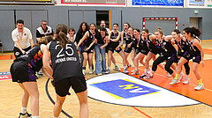 Superliga 2022/23, WU19 Finale, Siegerehrung Basketduchess Klosterneuburg vs. Vienna United


