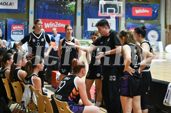 Basketball Damen Supercup 2024/25, 4.Runde, DBB Wels vs Vienna United,

