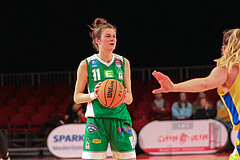 Basketball Damen Superliga 2023/24, Grunddurchgang 12.Runde SKN St. Pölten vs. UBI Graz