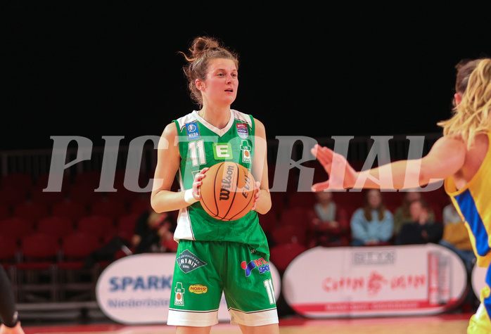 Basketball Damen Superliga 2023/24, Grunddurchgang 12.Runde SKN St. Pölten vs. UBI Graz